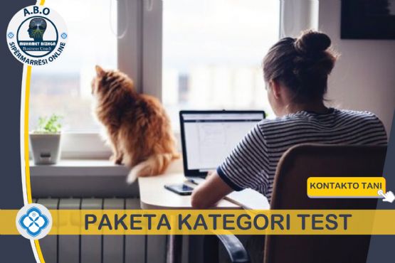 Si të nisni biznesin tuaj online nëpërmjet PAKETES BIZNES KATEGORI TEST si Sipërmarrës Online